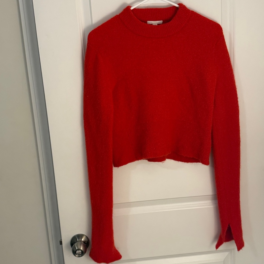 COS Vibrant Red Women’s Sweater - Size Small